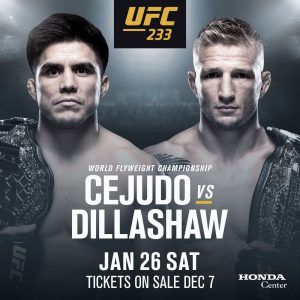 UFC on ESPN+1: Cejudo vs. Dillashaw